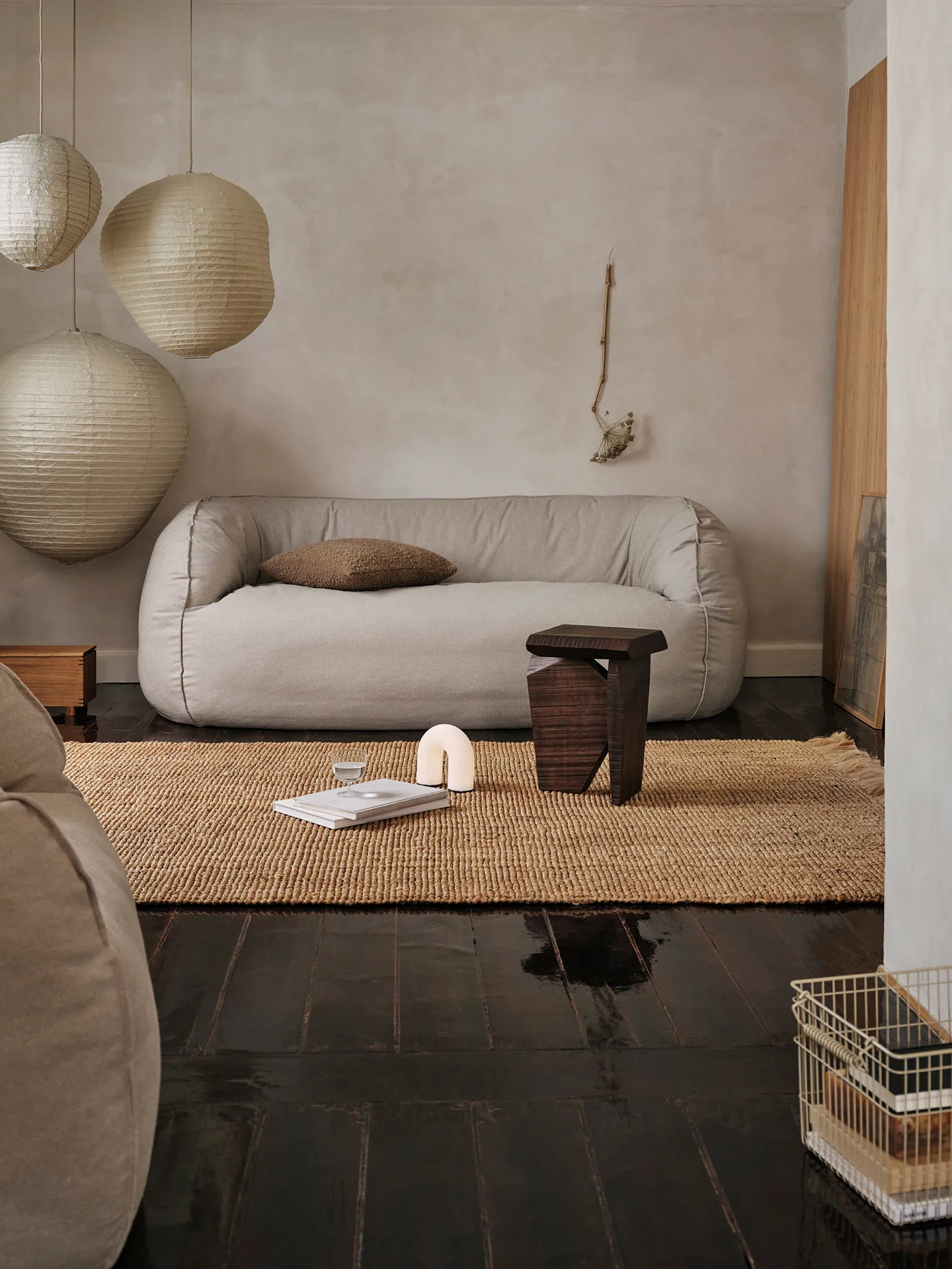Nesten 2-pers. sofa, Natural Ferm Living