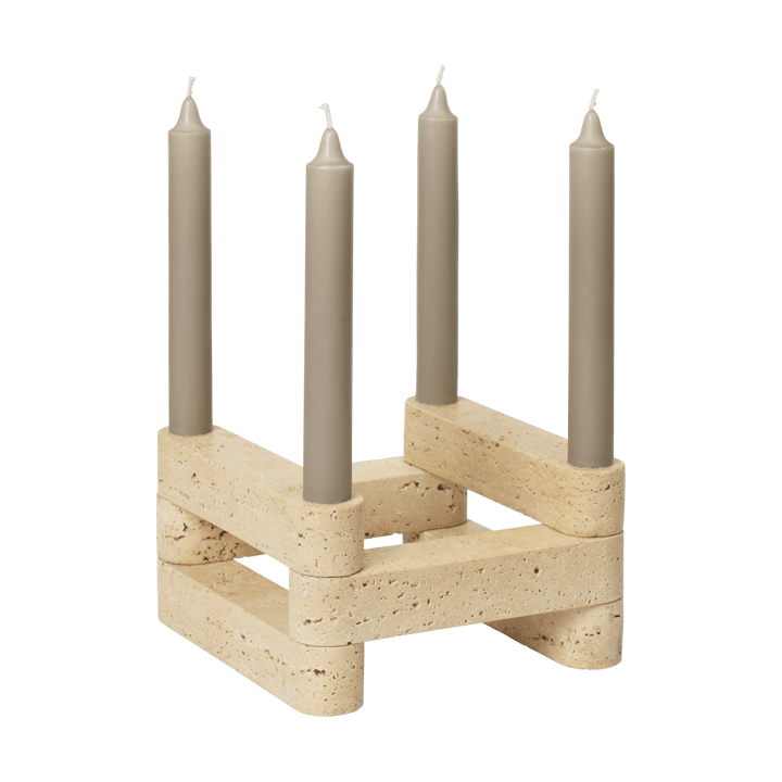 Newel modul lysestage, Travertin Ferm Living