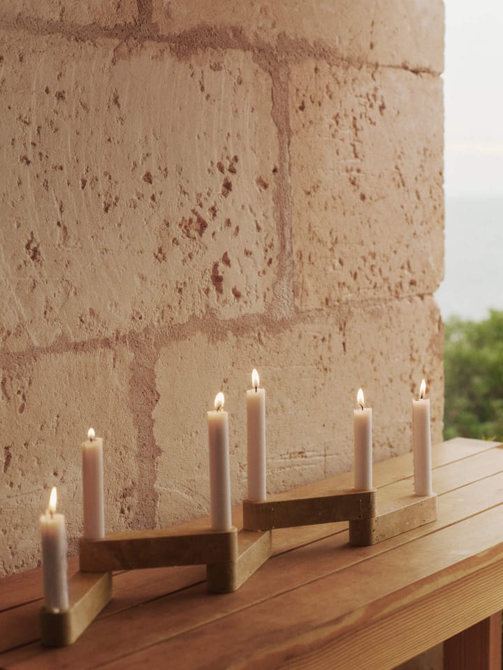Newel modul lysestage, Travertin Ferm Living