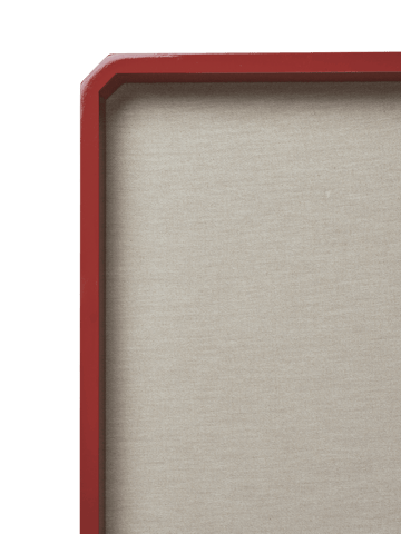 Nova opslagstavle 45x100 cm - Picante Red - Ferm Living