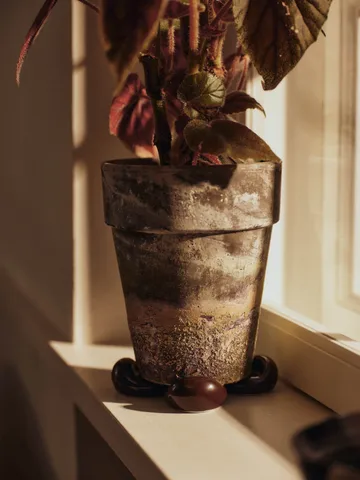 Nube fødder til krukke 4-pak - Carob brown - Ferm Living