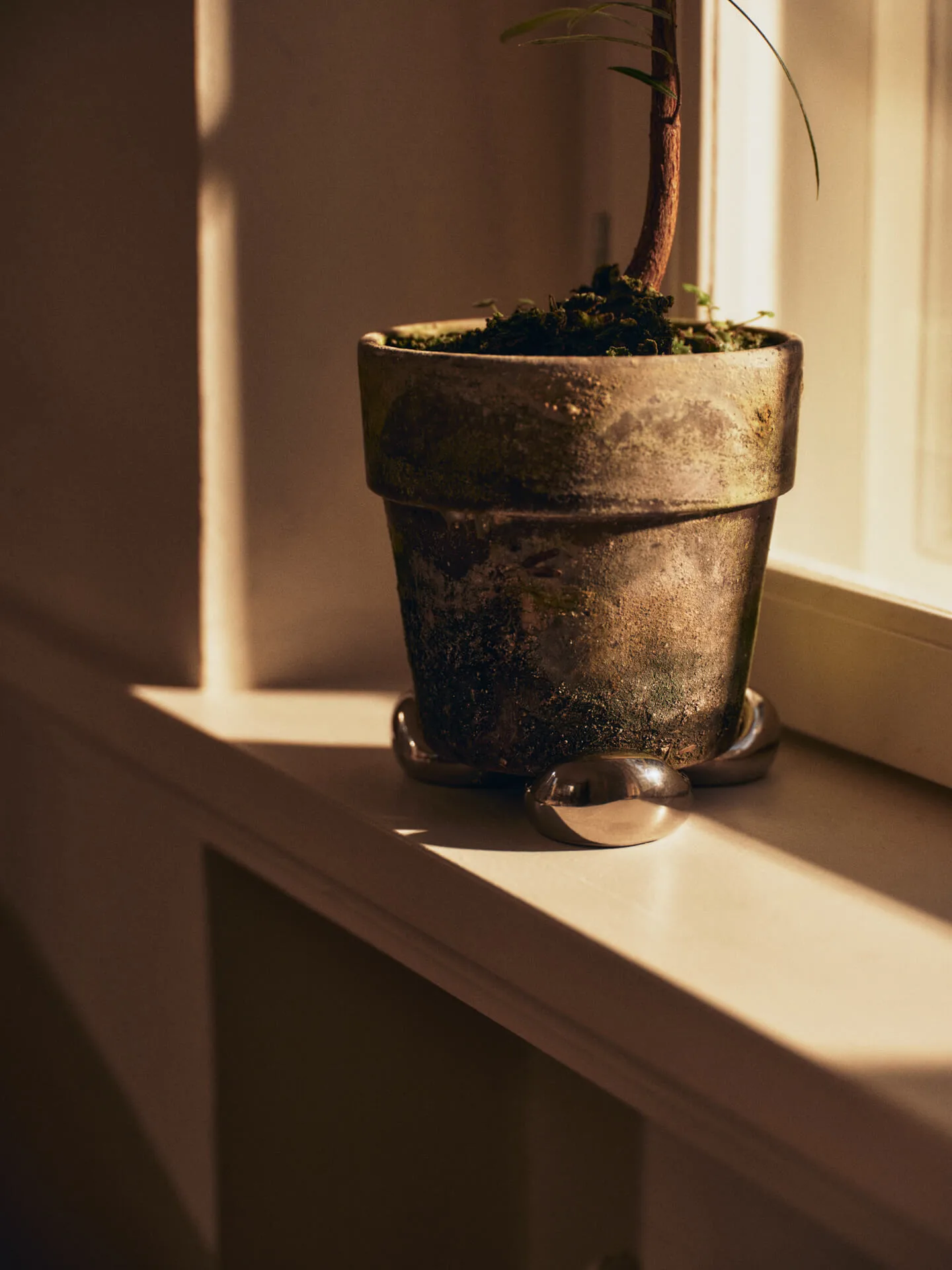 Nube fødder til krukke 4-pak, Silver Ferm Living