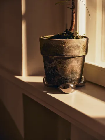 Nube fødder til krukke 4-pak - Silver - Ferm Living