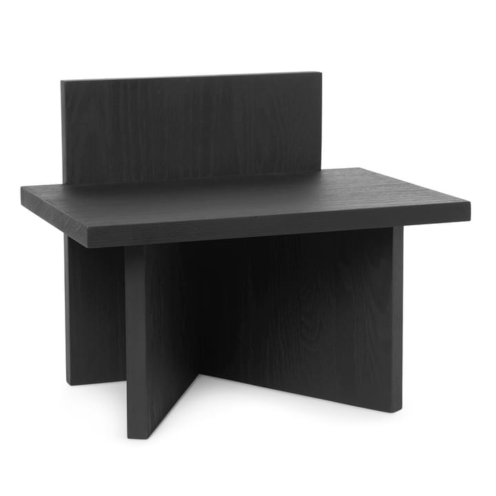 Oblique skammel - Sort - Ferm Living