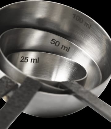Obra Measuring Spoons målesæt 3 dele - Stainless Steel - Ferm Living