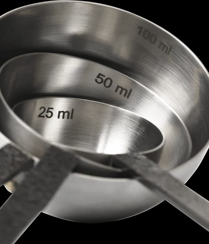 Obra Measuring Spoons målesæt 3 dele, Stainless Steel Ferm Living