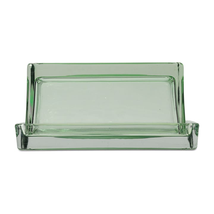Oliven glasæske/boks 14,5x10,5x7 cm - Recycled clear - Ferm Living