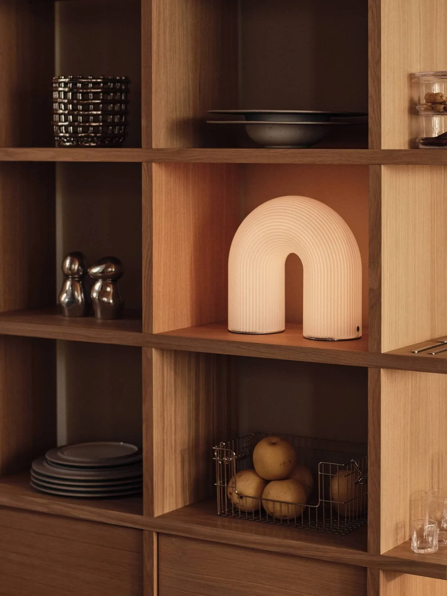 Orevo salt- og peberkværn 2-pak, Mirror polished Ferm Living