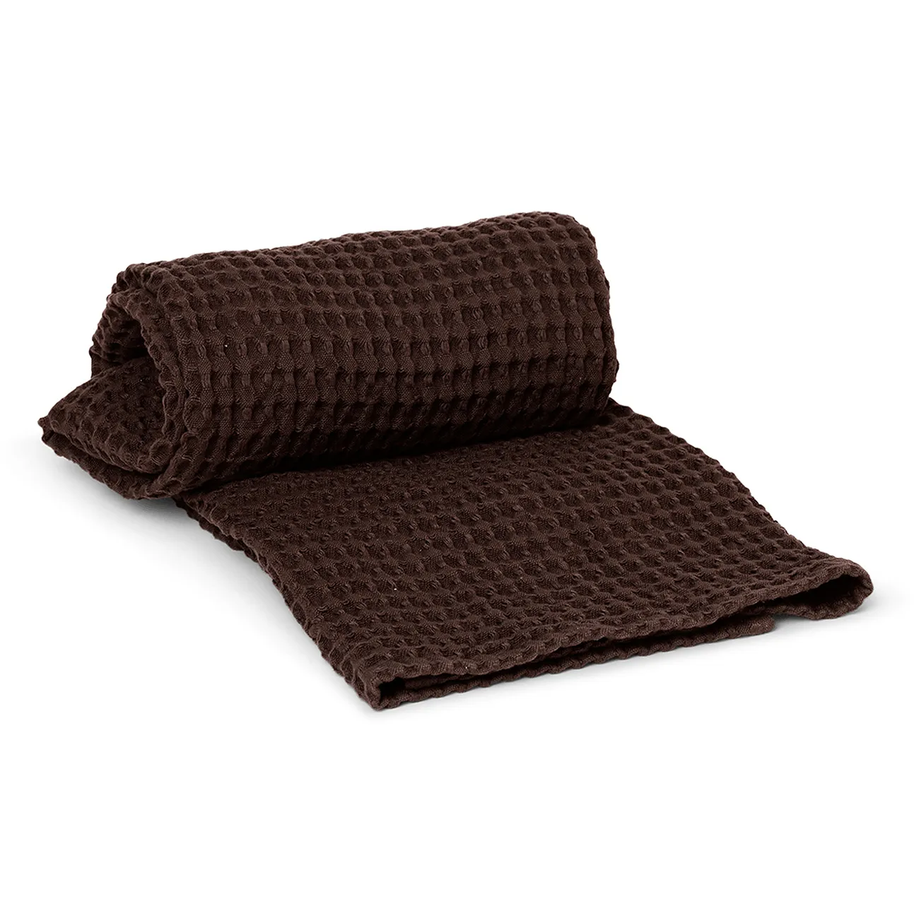 Organic badehåndklæde 70x140 cm, Chocolate Ferm Living