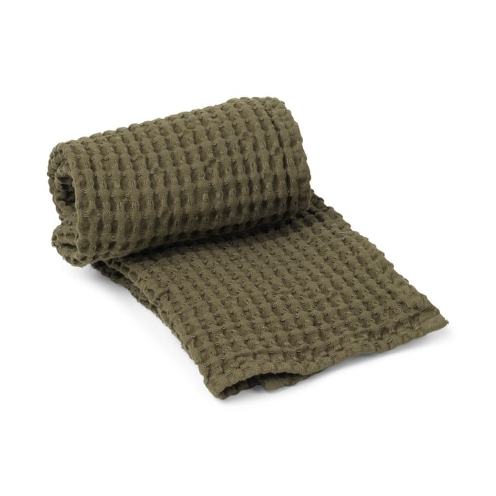 Organic håndklæde 50x100 cm - Olive - Ferm Living