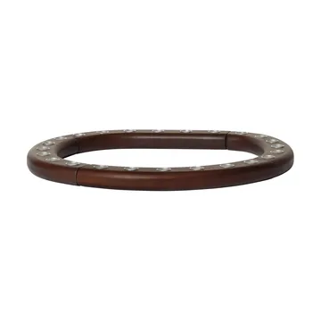 Ori lysestage 28x31 cm - Dark stained - Ferm Living