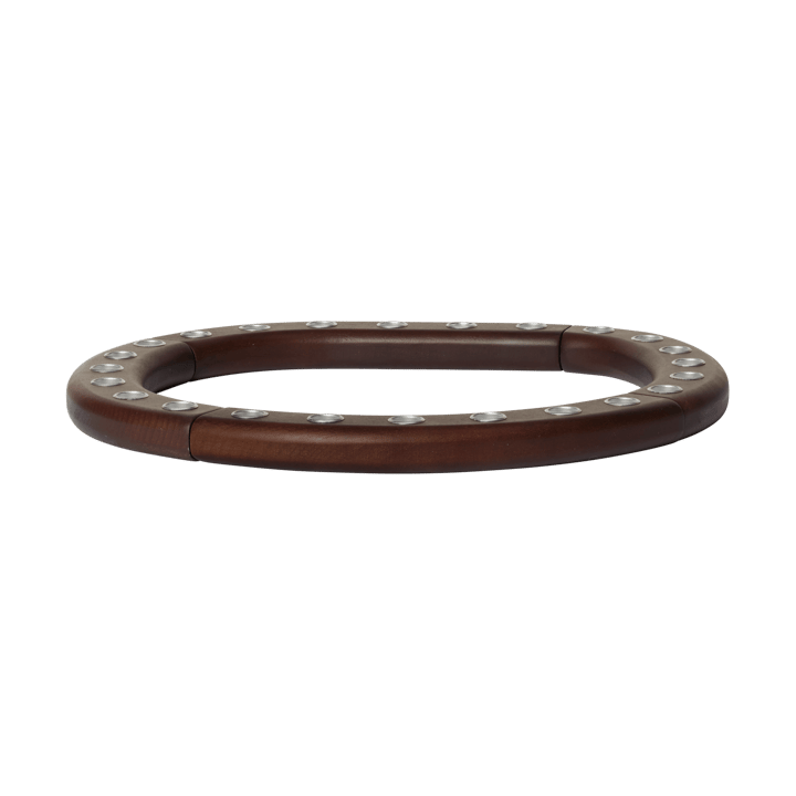 Ori lysestage 28x31 cm - Dark stained - Ferm Living