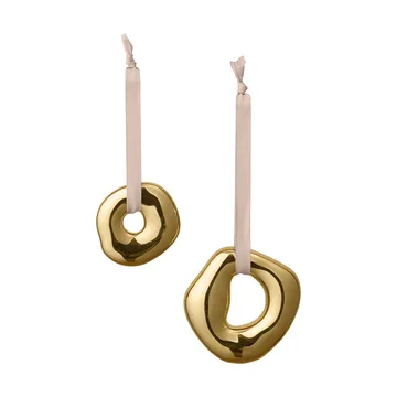 Orrith dekorationsophæng 2 dele - Messingfinish - Ferm Living