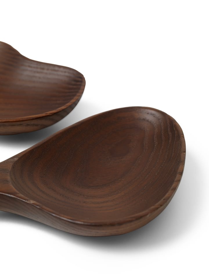 Os salatbestik 2 dele, Dark brown Ferm Living