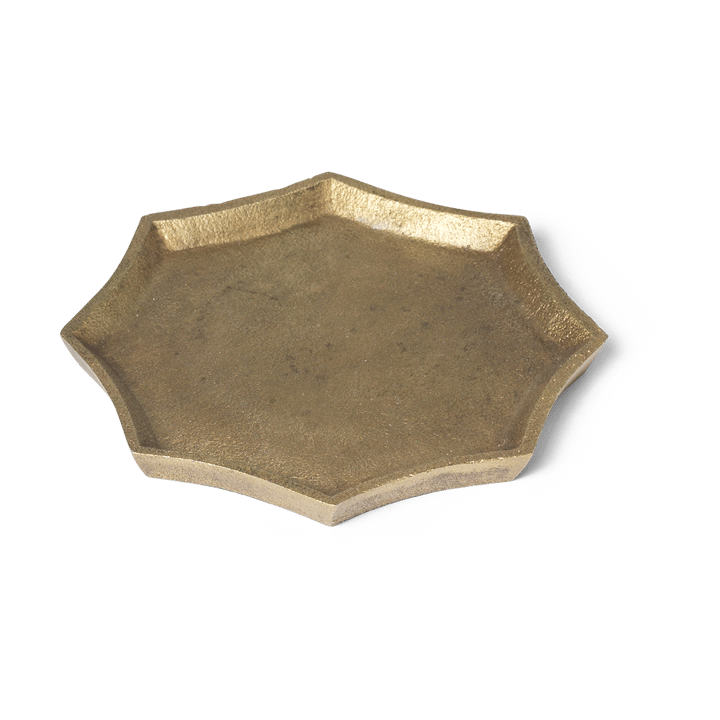 Otte dekorationsbakke 9,5x9,5 cm, Brass finish Ferm Living