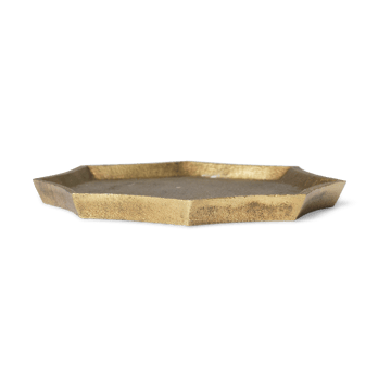 Otte dekorationsbakke 9,5x9,5 cm - Brass finish - Ferm Living