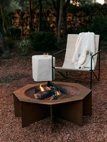 Otto fire pit ildsted - Rust, Ø85,5x29 cm - Ferm Living