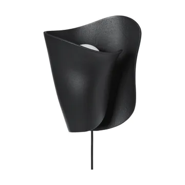 Oyster wall sconce væglampe - Black - Ferm Living