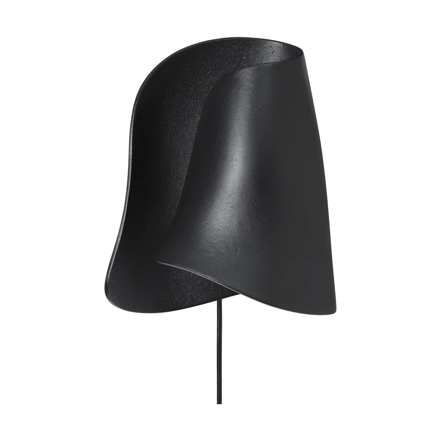Oyster wall sconce væglampe, Black Ferm Living