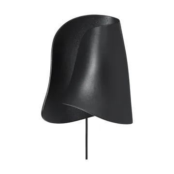 Oyster wall sconce væglampe - Black - Ferm Living