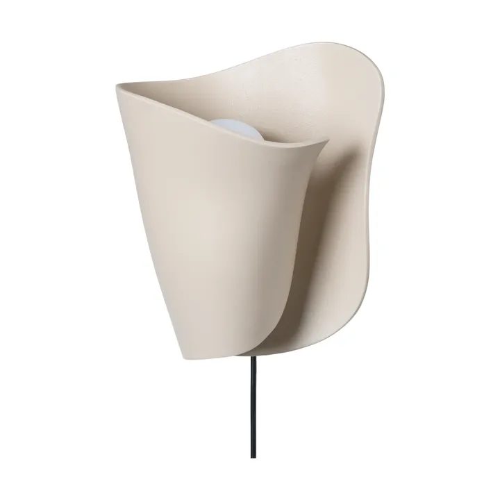 Oyster wall sconce væglampe - Light cashmere - Ferm Living