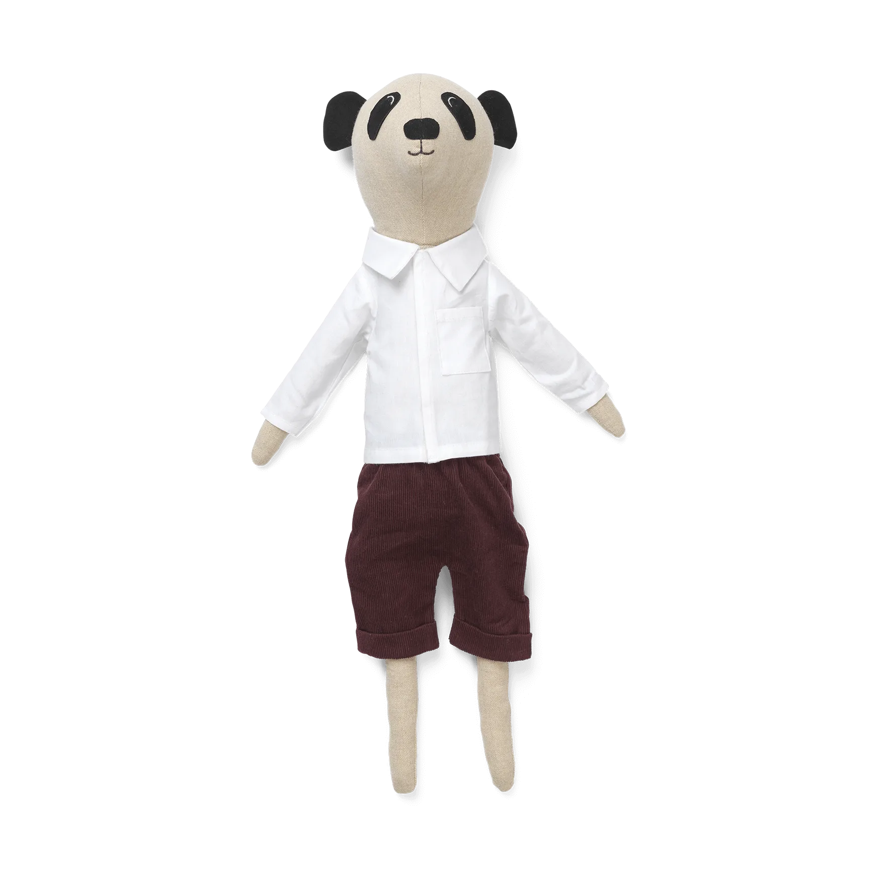 Panda Teddy tøjdyr, Natural Ferm Living