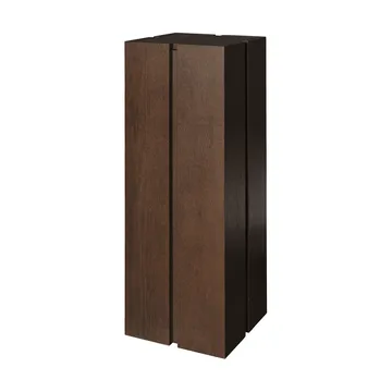 Parcel piedestal - Dark stained, 30x30x90 cm - Ferm Living