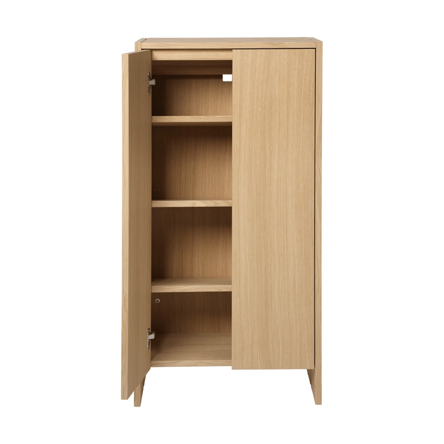 Parcel skab, Natural oak, 55x30x110 cm Ferm Living