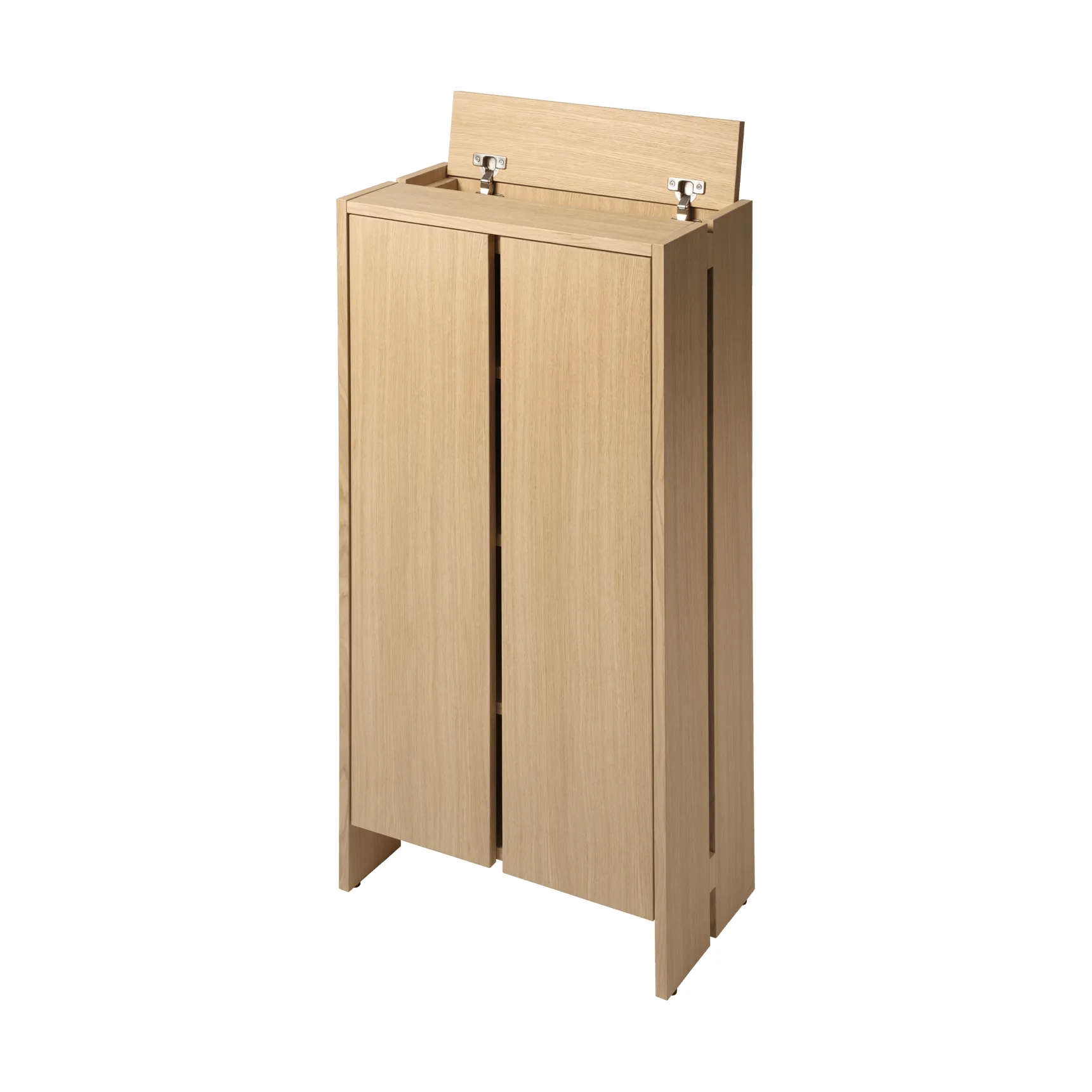 Parcel skab, Natural oak, 55x30x110 cm Ferm Living