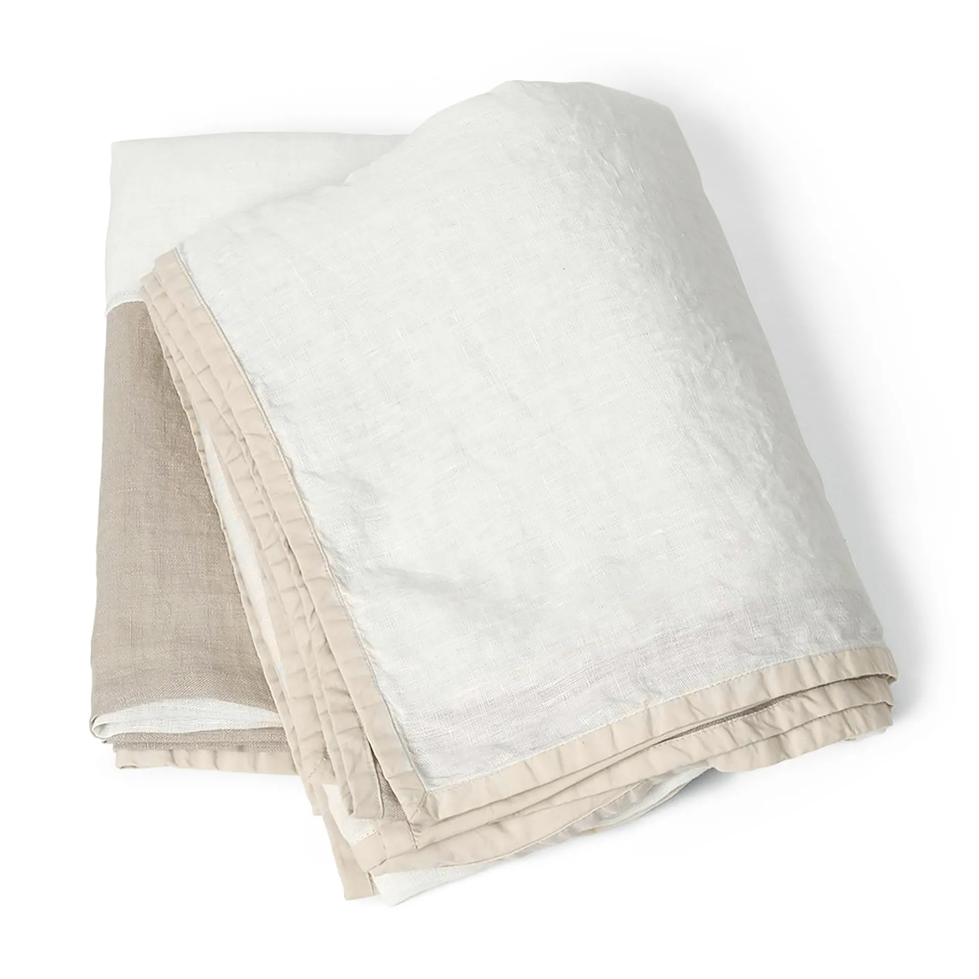 Part sengetæppe 250x250 cm, Offwhite Ferm Living