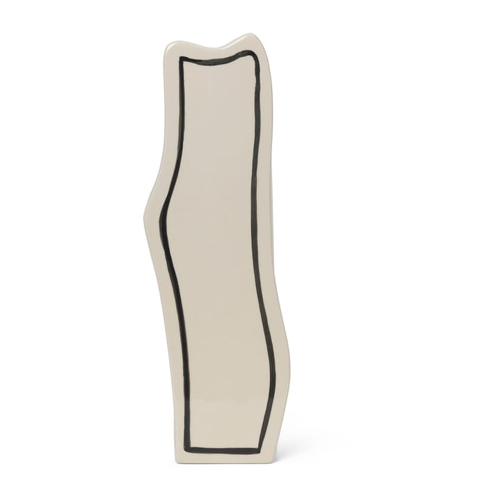 Paste vase slim 35 cm - Offwhite - Ferm Living
