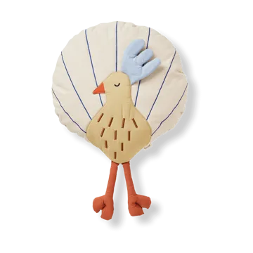 Peacock pude - Silver Fern-undyed - Ferm Living