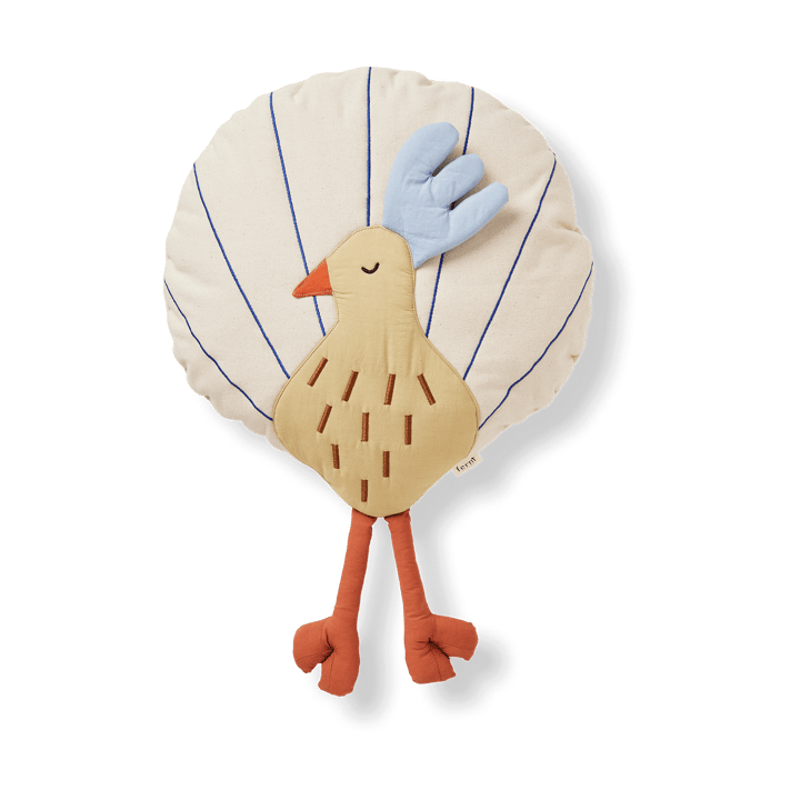 Peacock pude - Silver Fern-undyed - Ferm Living