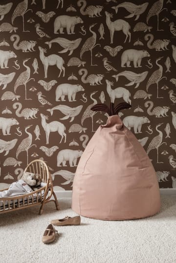 Pear bean bag sækkestol - Dusty Rose - Ferm Living