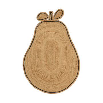 Pear braided jutetæppe - Natural - Ferm Living