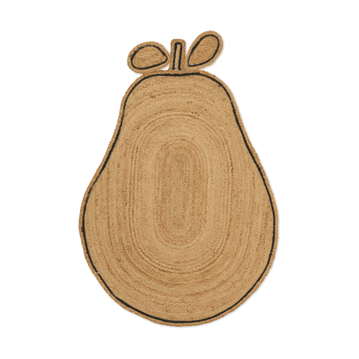 Pear braided jutetæppe - Natural - Ferm Living
