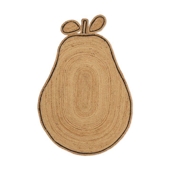 Pear braided jutetæppe - Natural - ferm LIVING