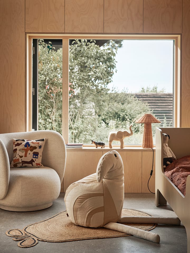Pear braided jutetæppe, Natural Ferm Living