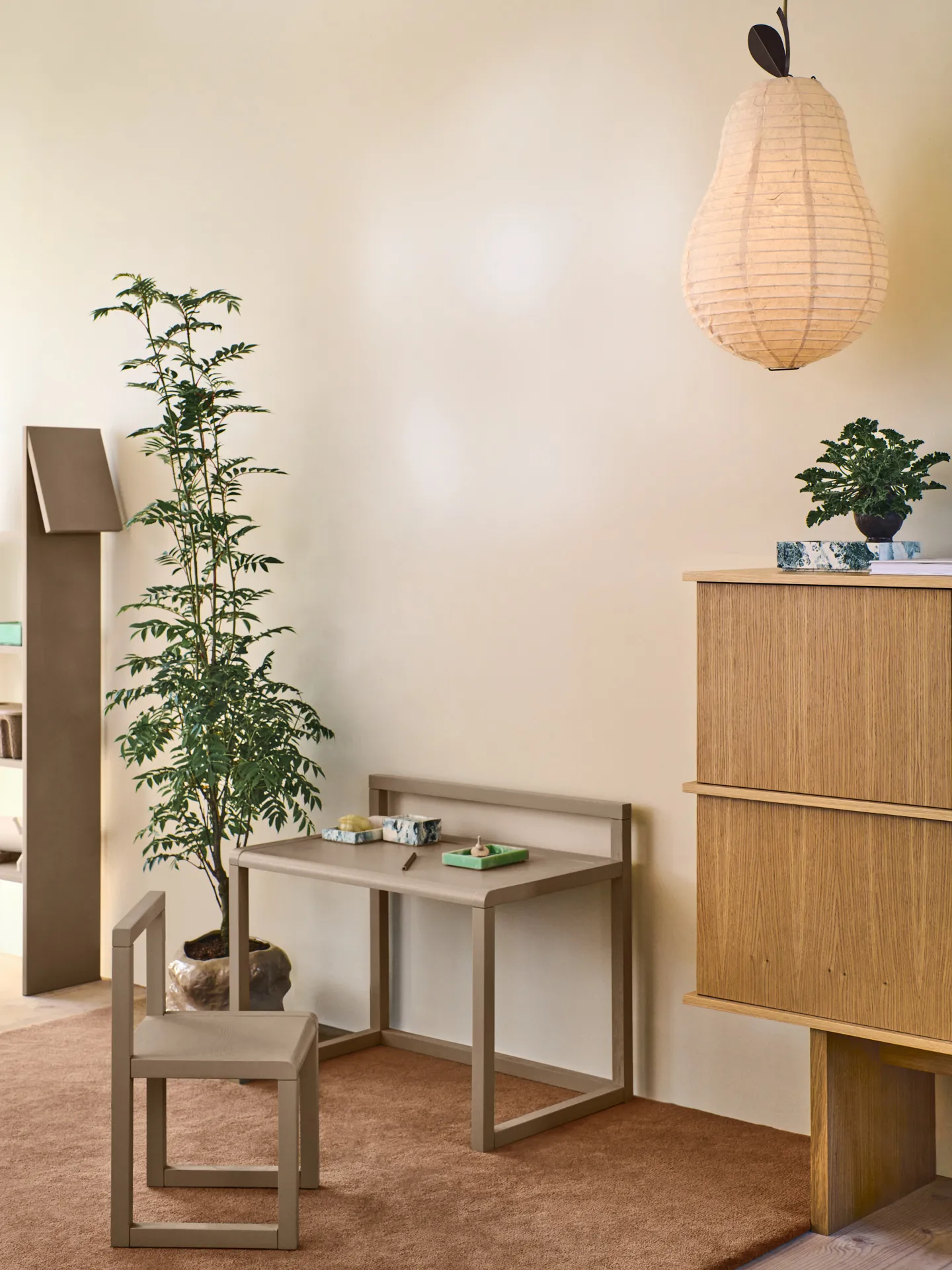 Pear lampeskærm, Natural Ferm Living