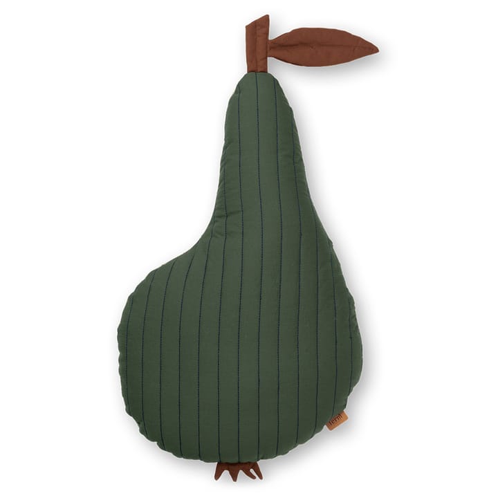 Pear pude 33x59 cm - Mørkegrøn - ferm LIVING