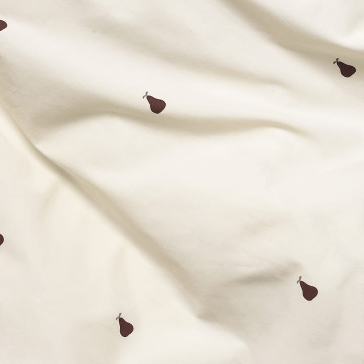Pear sengetøj 140x200 cm, Off white-cinnamon Ferm Living