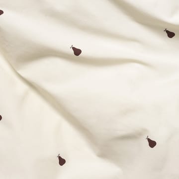 Pear sengetøj 140x200 cm - Off white-cinnamon - ferm LIVING