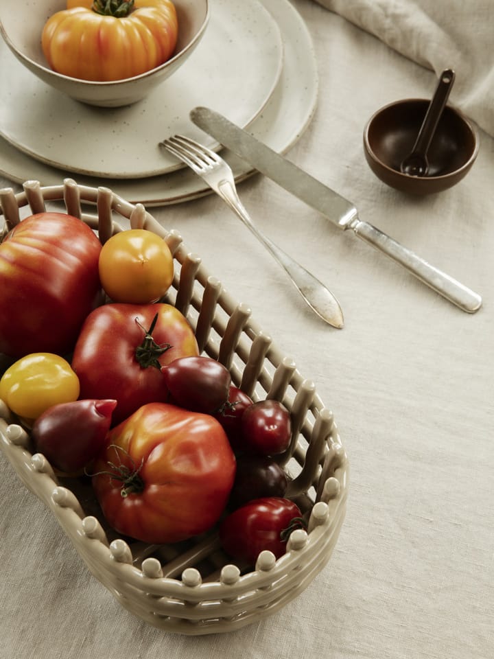 Petite saltskål med ske 2 dele, Chocolate
​ Ferm Living