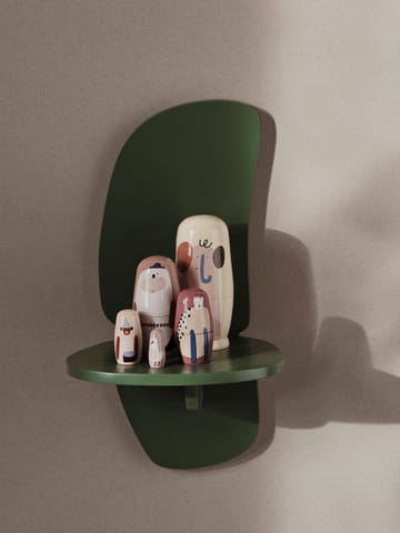 Pilu væghylde 40 cm - Verdant Green - Ferm Living