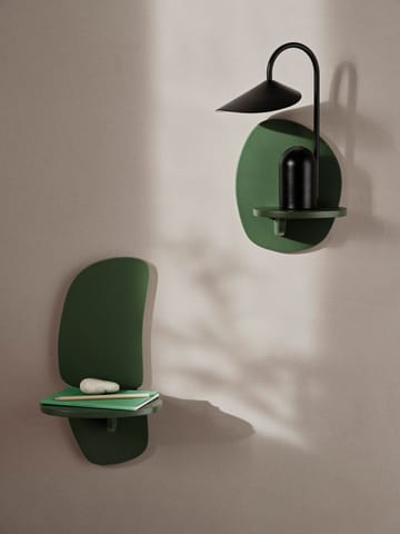 Pilu væghylde 40 cm - Verdant Green - Ferm Living