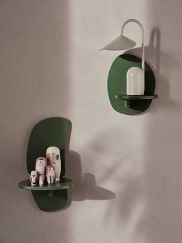 Pilu væghylde 40 cm - Verdant Green - Ferm Living