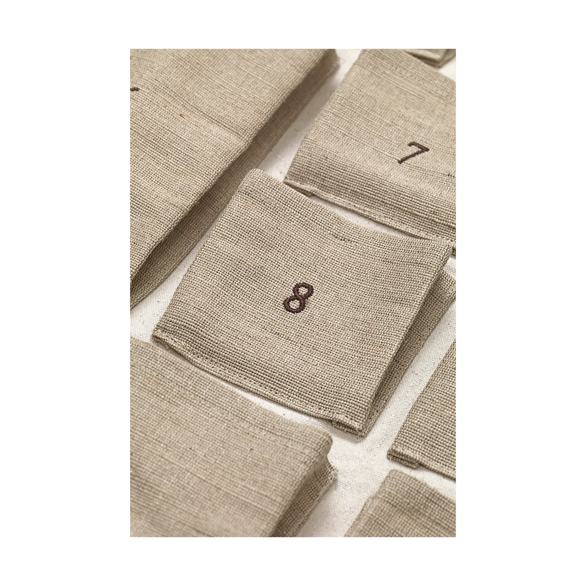 Pine julekalender, Maxi, 90x125 cm Ferm Living