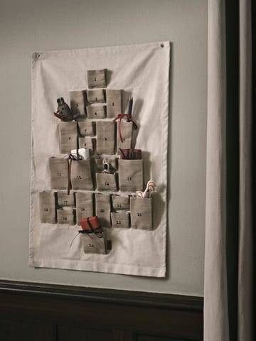 Pine julekalender - Maxi, 90x125 cm - Ferm Living