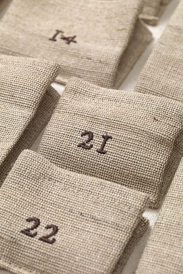 Pine julekalender - Mini, 50x69 cm - Ferm Living