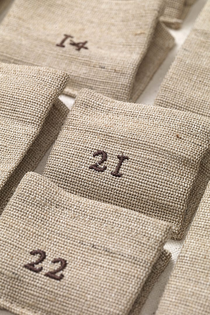 Pine julekalender, Mini, 50x69 cm Ferm Living